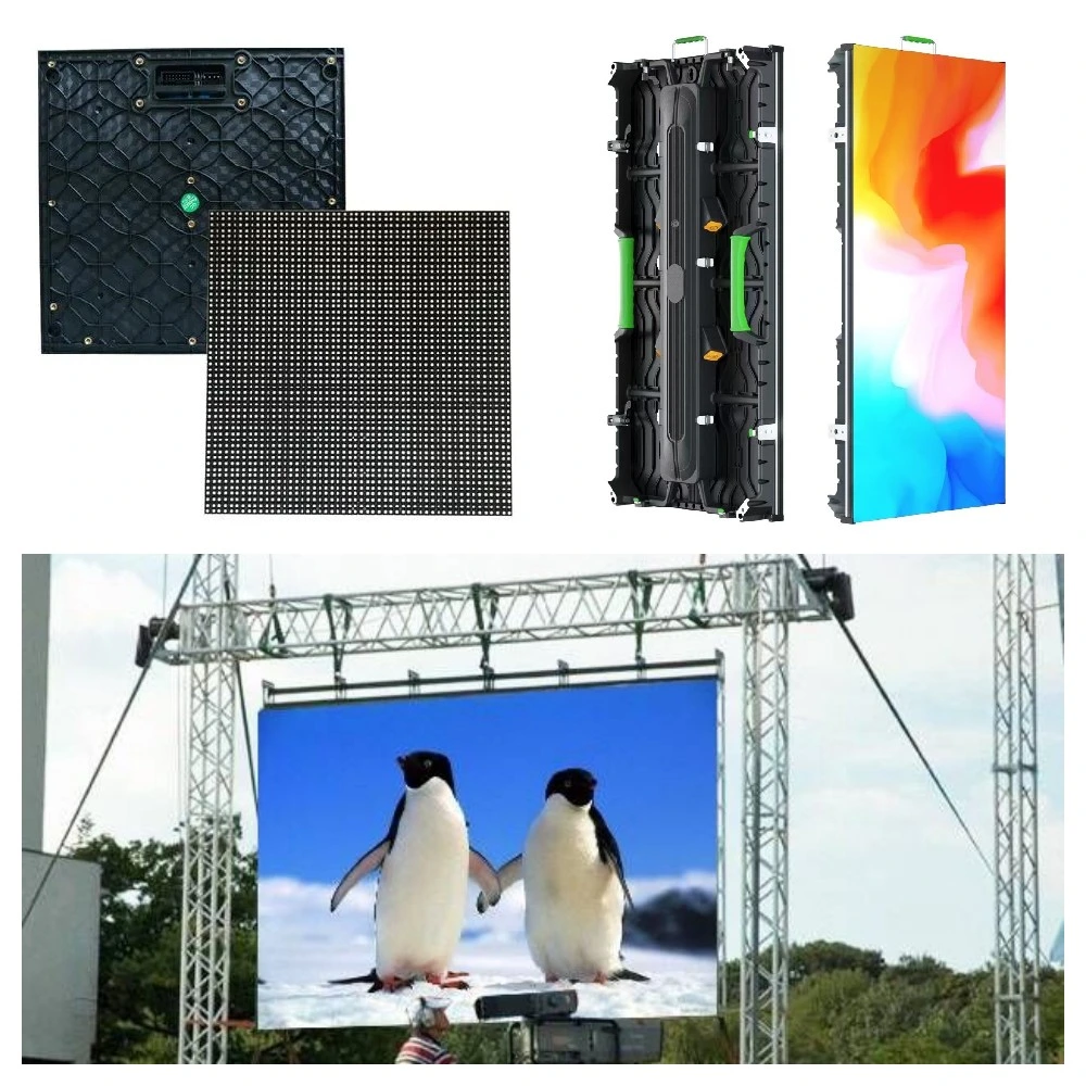 Outdoor Indoor Movable Stages LED Video Wall Screen Panel P3.91 Advertising Display