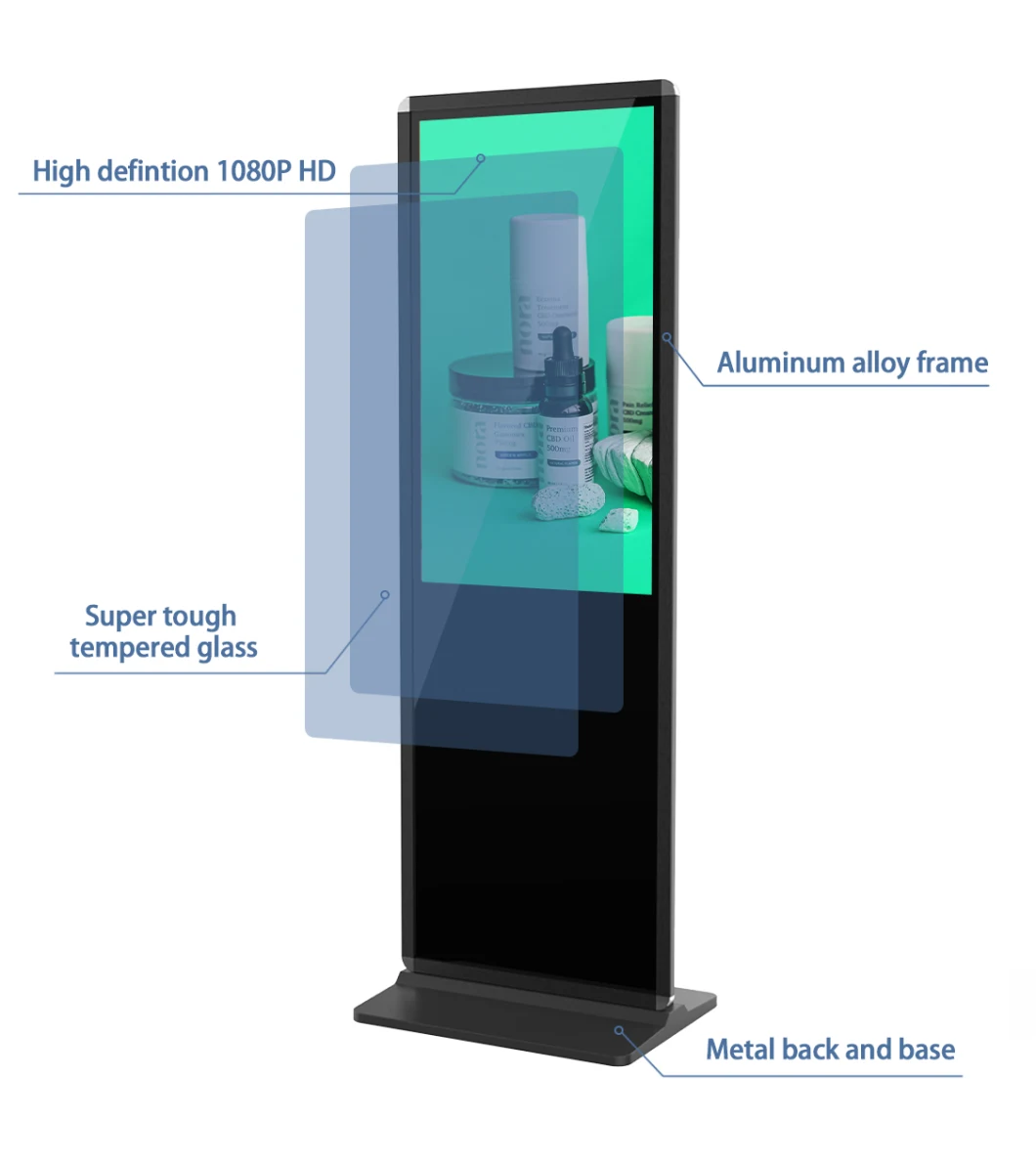 32 Inch Outdoor Wall Mount Advertising Machine Cheap Network WiFi LCD Monitor Outdoor LCD Advertising Totem LED Digital Signage