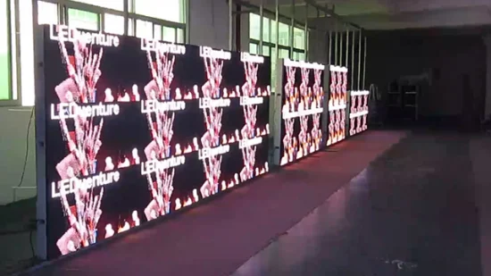 Écran d'affichage à LED polychrome de Rentalwindow TV de publicité extérieure d'intérieur