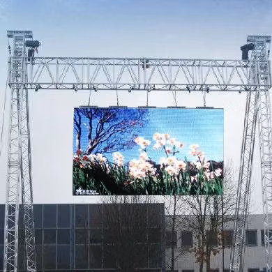 Location de publicité extérieure intérieure en couleur incurvée Digital Mobile Flexible SMD Poster Gas Window TV LED Screen Display avec P1.2 P1.8 P2.5 P3.91 Prix